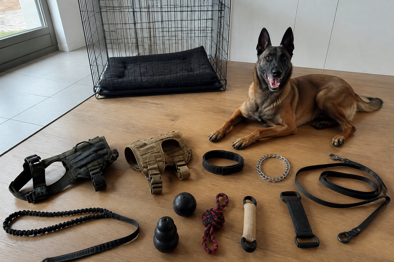 Belgische malinois accessoires uitrusting