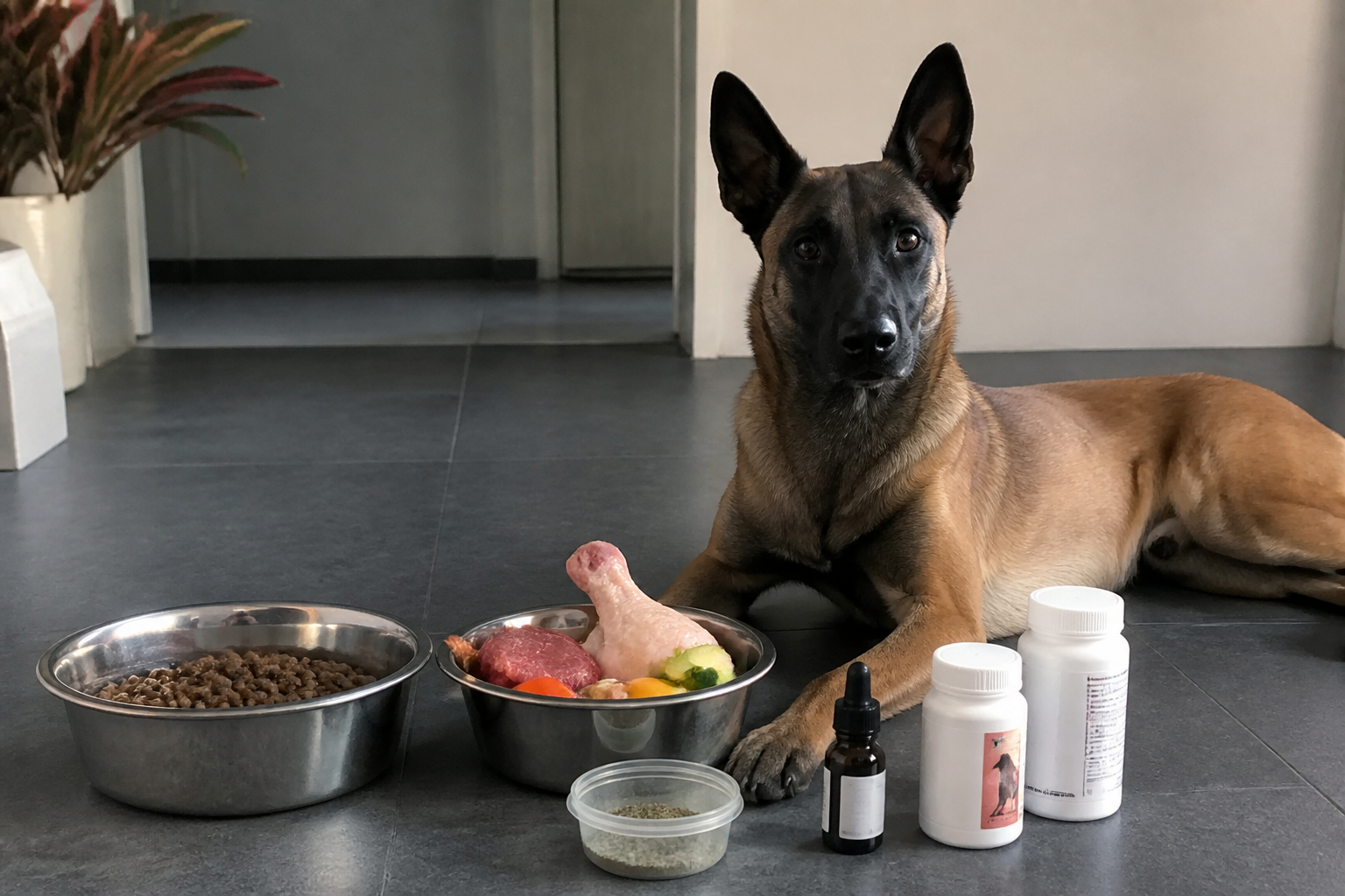 Belgische malinois voeding supplementen